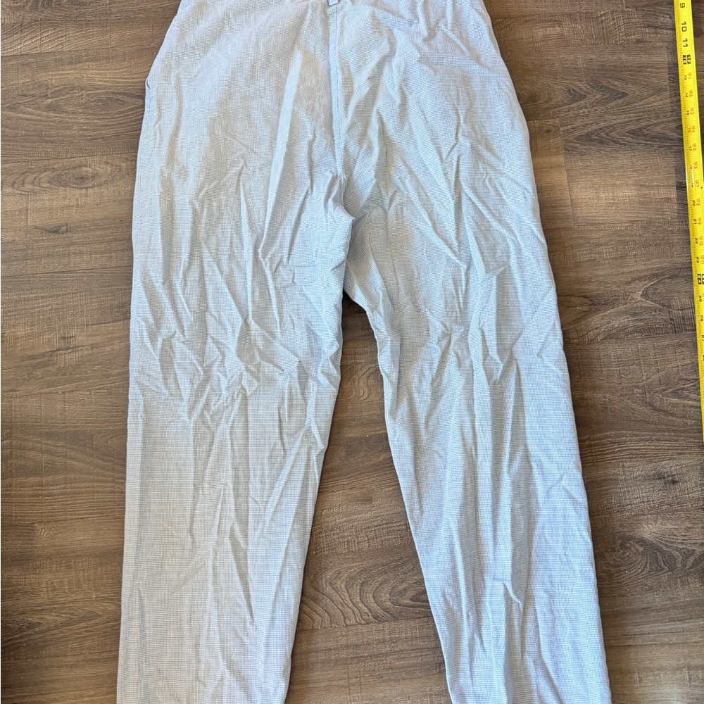 Women's Light Gray Straight Leg Pants - Picture 6 of 6